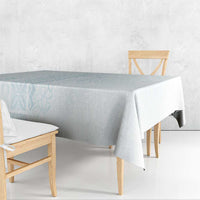 Samoa Lotu Tamaiti Mamanu Siapo Tablecloth Off White Plumeria - Polynesian Pride