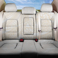 Samoa Lotu Tamaiti Ivory Back Car Seat Cover Teuila Tatau LT7 One Size Ivory - Polynesian Pride