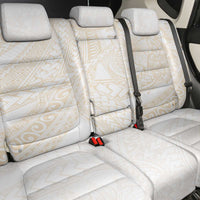Samoa Lotu Tamaiti Ivory Back Car Seat Cover Teuila Tatau LT7 - Polynesian Pride