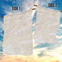Samoa Lotu Tamaiti Ivory Garden Flag Teuila Tatau - Polynesian Pride