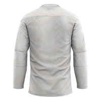 Samoa Lotu Tamaiti Ivory Hockey Jersey Teuila Tatau - Polynesian Pride