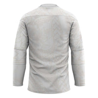 Samoa Lotu Tamaiti Ivory Hockey Jersey Teuila Tatau - Polynesian Pride