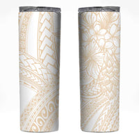 Samoa Lotu Tamaiti Ivory Skinny Tumbler Teuila Tatau - Polynesian Pride
