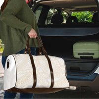 Samoa Lotu Tamaiti Ivory Travel Bag Teuila Tatau - Polynesian Pride