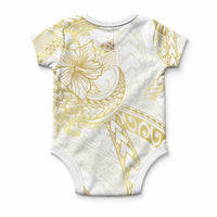 Samoa Lotu Tamaiti Gold Baby Onesie Teuila Tatau