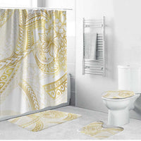 Samoa Lotu Tamaiti Gold Bathroom Set Teuila Tatau - Polynesian Pride