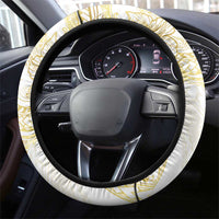 Samoa Lotu Tamaiti Gold Steering Wheel Cover Teuila Tatau - Polynesian Pride