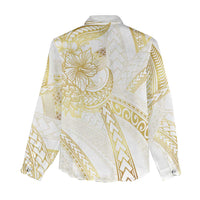 Samoa Lotu Tamaiti Gold Women Casual Shirt Teuila Tatau - Polynesian Pride