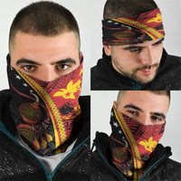 Papua New Guinea Independence Neck Gaiter PNG Bagi and Lime Pot LT7 - Polynesian Pride
