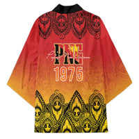 Papua New Guinea 1975 To The Future Personalised Kimono Sepik Masks LT7 - Polynesian Pride