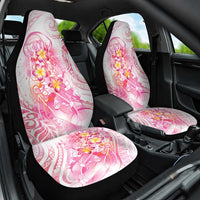 Rose Pink Polynesian Jellyfish Car Seat Cover Watercolor Glows LT7 One Size Rose Pink - Polynesian Pride