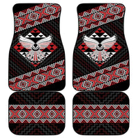 Taniko Aotearoa Car Mats Poutama Mix Piwakawaka - Ver02