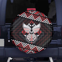 Taniko Aotearoa Spare Tire Cover Poutama Mix Piwakawaka - Ver02