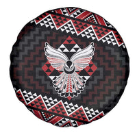 Taniko Aotearoa Spare Tire Cover Poutama Mix Piwakawaka - Ver02