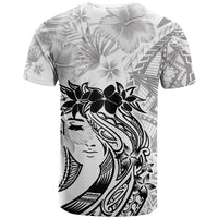 Polynesian Women's Day T Shirt Plumeria Passion - White LT7 - Polynesian Pride