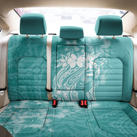 Polynesian Women's Day Back Car Seat Cover Plumeria Passion - Teal LT7