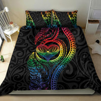 New Zealand Pride Bedding Set Takatapui Rainbow Fern