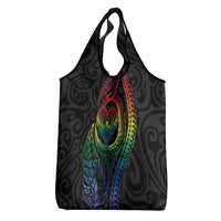 New Zealand Pride Grocery Bag Takatapui Rainbow Fern