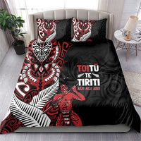 Aotearoa Toitu Te Tiriti Bedding Set Whakairo Wheku LT7 - Polynesian Pride