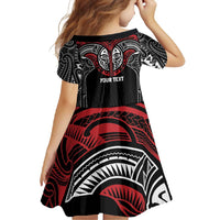 Aotearoa Maori Personalized Family Matching Tank Maxi Dress and Hawaiian Shirt Toitu Te Tiriti Ake! Ake! Ake!