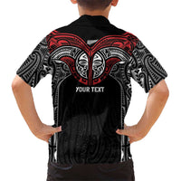 Aotearoa Maori Personalized Hawaiian Shirt Toitu Te Tiriti Ake! Ake! Ake!