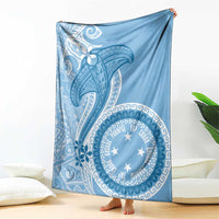 Micronesia FSM Blanket Shark and Manta Classic Style