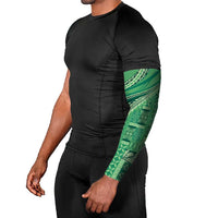 Pasifika Women's Day - Samoa Siapo Malu Tattoo Inspired Arm Sleeves Jade