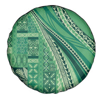 Pasifika Women's Day - Samoa Siapo Malu Tattoo Inspired Spare Tire Cover Jade