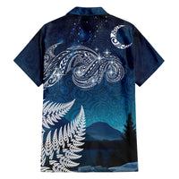 New Zealand Matariki Family Matching Tank Maxi Dress and Hawaiian Shirt Starry Night Style