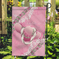 Hawaii Maui Island Flowers Lei Garden Flag Lokelani Rose Pink
