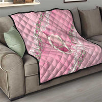 Hawaii Maui Island Flowers Lei Quilt Lokelani Rose Pink