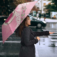 Hawaii Maui Island Flowers Lei Umbrella Lokelani Rose Pink