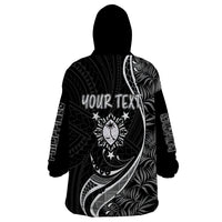 Personalised Philippines Mix Guam Wearable Blanket Hoodie Tropical Style LT7 - Polynesian Pride