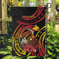 Personalized Milne Bay Garden Flag PNG Lime Pot with Oro Tapa