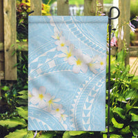 Polynesian Vintage Floral Garden Flag Azure Motifs - Polynesian Pride