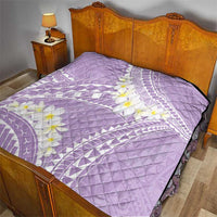 Polynesian Vintage Floral Quilt Lavender Motifs - Polynesian Pride