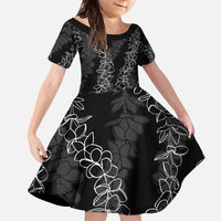 Hawaii Plumeria Lei Family Matching Tank Maxi Dress and Hawaiian Shirt Aloha Festive Vibe