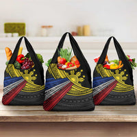 Philippines Sun Grocery Bag Pasifika Tribal Style