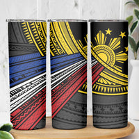 Philippines Sun Skinny Tumbler Pasifika Tribal Style