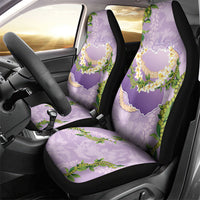 Hawaii Kauai Island Flowers Lei Car Seat Cover Mokihana Lei
