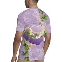 Hawaii Kauai Island Flowers Lei Rugby Jersey Mokihana Lei