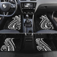 Kia Orana Cook Islands Car Mats Kerekere Plumeria Tropical Waves - Polynesian Pride