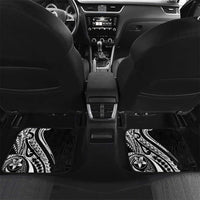 Kia Orana Cook Islands Car Mats Kerekere Plumeria Tropical Waves - Polynesian Pride