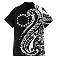 Kia Orana Cook Islands Family Matching Long Sleeve Bodycon Dress and Hawaiian Shirt Kerekere Plumeria Tropical Waves - Polynesian Pride