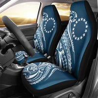 Kia Orana Cook Islands Car Seat Cover Auika Plumeria Tropical Waves - Polynesian Pride