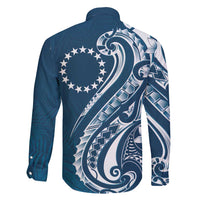 Kia Orana Cook Islands Family Matching Mermaid Dress and Hawaiian Shirt Auika Plumeria Tropical Waves - Polynesian Pride