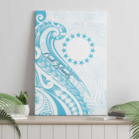 Kia Orana Cook Islands Canvas Wall Art Moana Plumeria Tropical Waves - Polynesian Pride