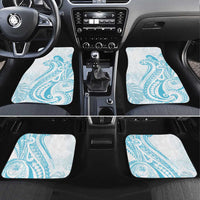 Kia Orana Cook Islands Car Mats Moana Plumeria Tropical Waves - Polynesian Pride