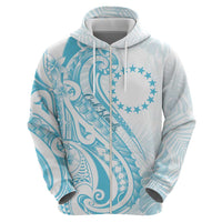 Kia Orana Cook Islands Hoodie Moana Plumeria Tropical Waves - Polynesian Pride