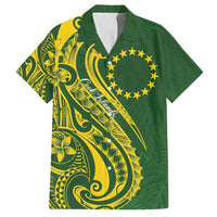 Kia Orana Cook Islands Family Matching Puletasi and Hawaiian Shirt Plumeria Tropical Waves - Polynesian Pride